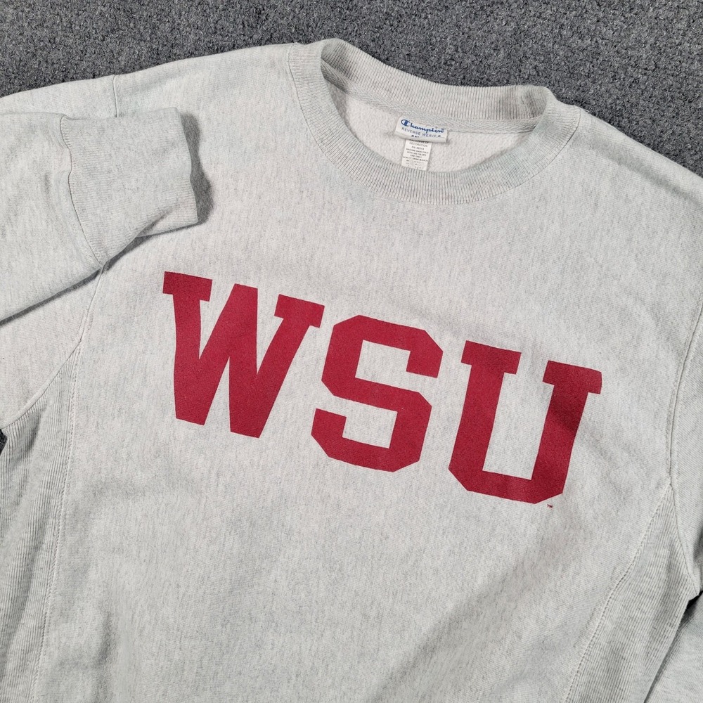 Vintage Washington State Crewneck Sweatshirt Men S Champion Reverse Weave WSU